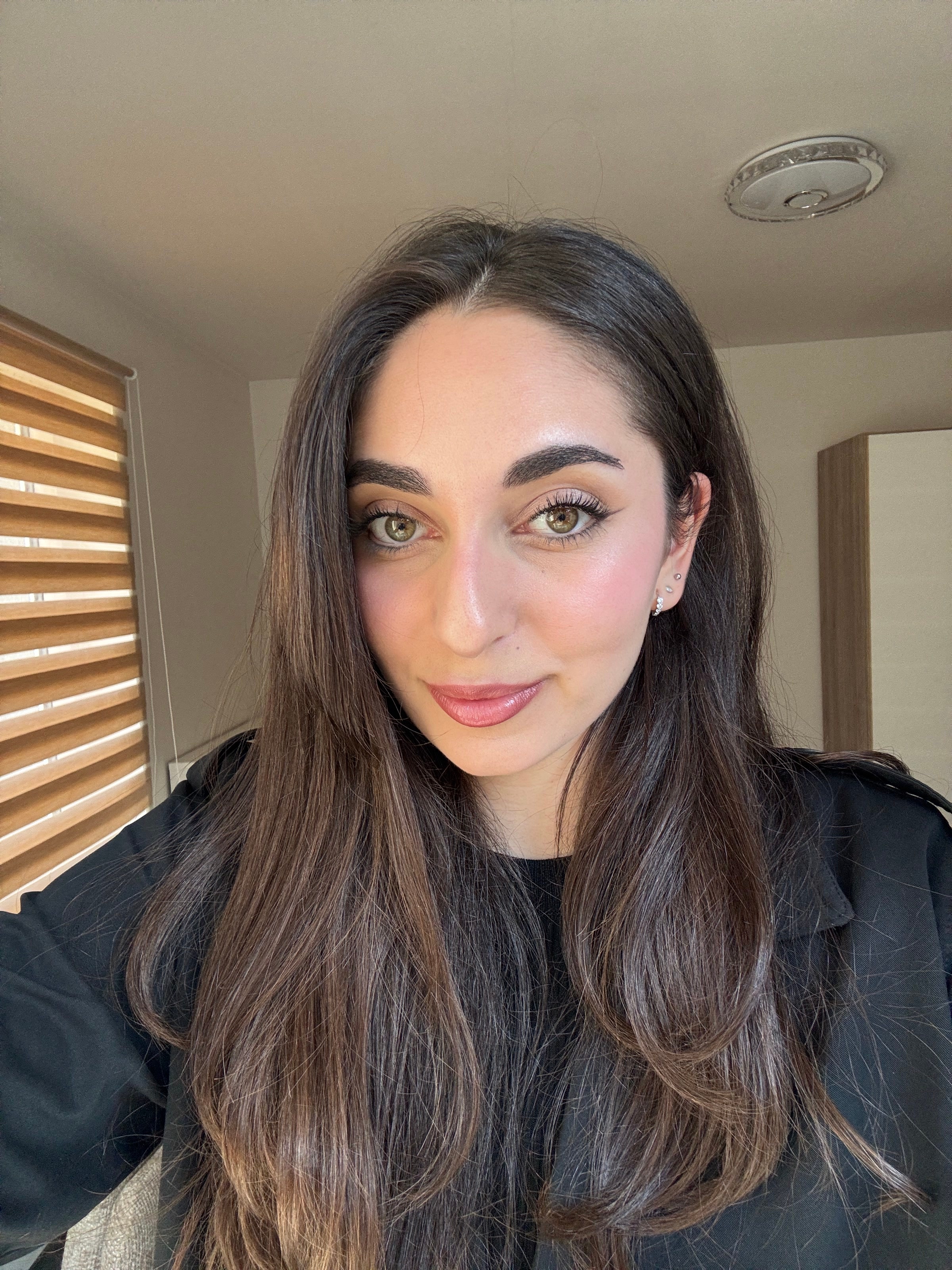 Portrait selfie of Tereza used in the About spread.