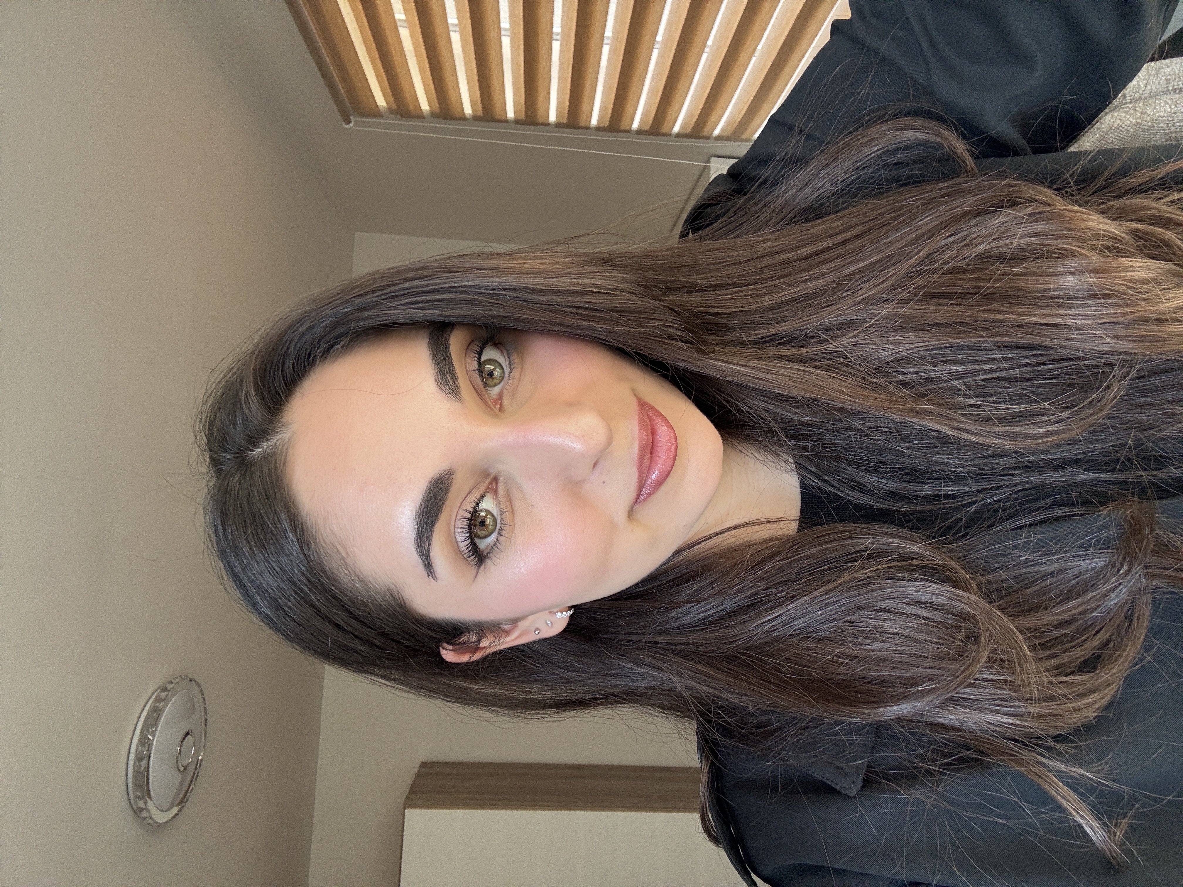 Portrait selfie of Tereza used in the About spread.